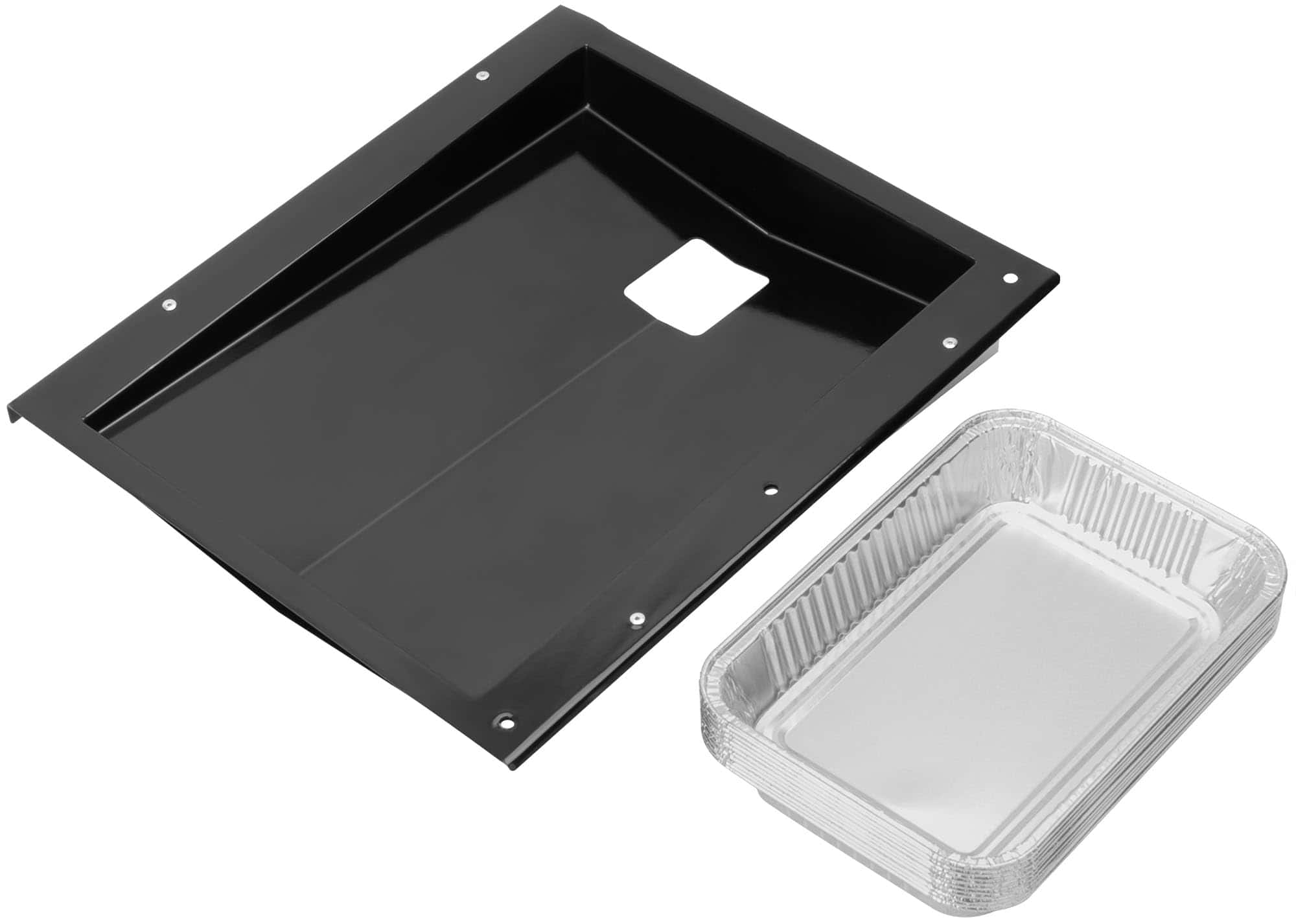 DELSbbq 69803 Bandeja de Grasa con 10 Piezas 6415 Forro de