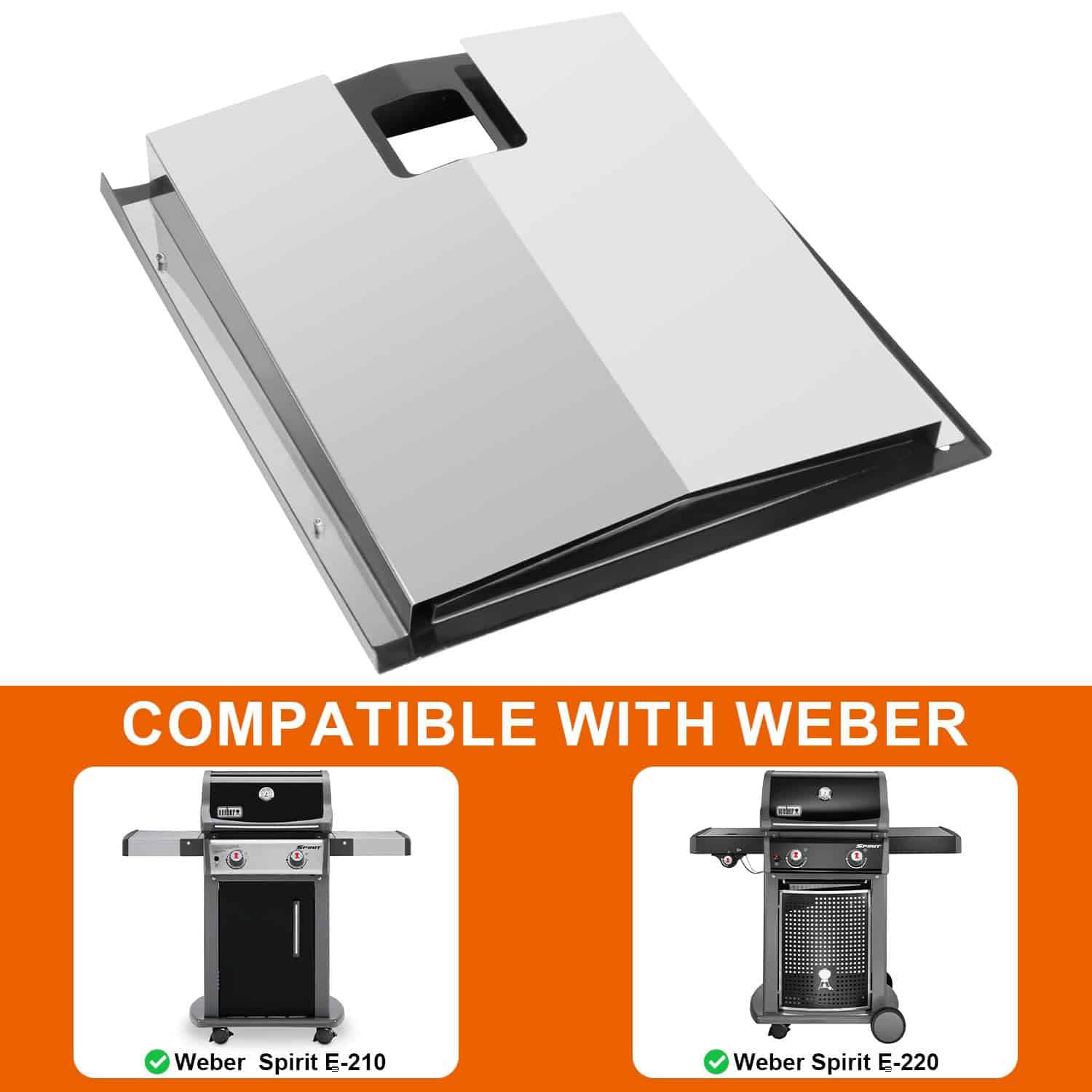 DELSbbq 69803 Bandeja de Grasa con 10 Piezas 6415 Forro de - Imagen 7