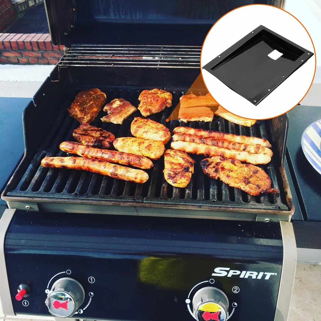 DELSbbq 69803 Bandeja de Grasa con 10 Piezas 6415 Forro de - Imagen 8