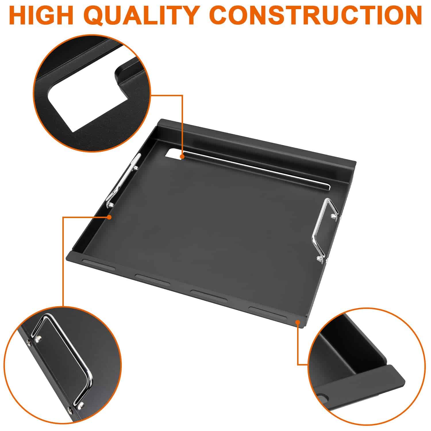 Insertos de Plancha de tamaño completo para parrillas Weber - Imagen 7