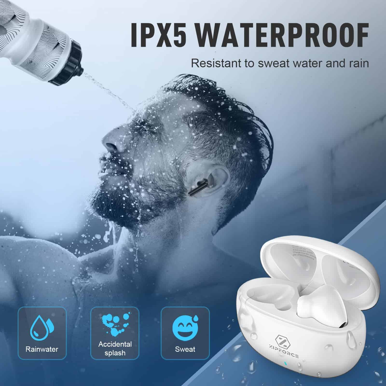 Auriculares inalámbricos true wireless ZIPFORCE, -Negro - Imagen 8