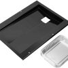 Charola para Grasa DELSbbq 69804 con 10 Piezas de Forros