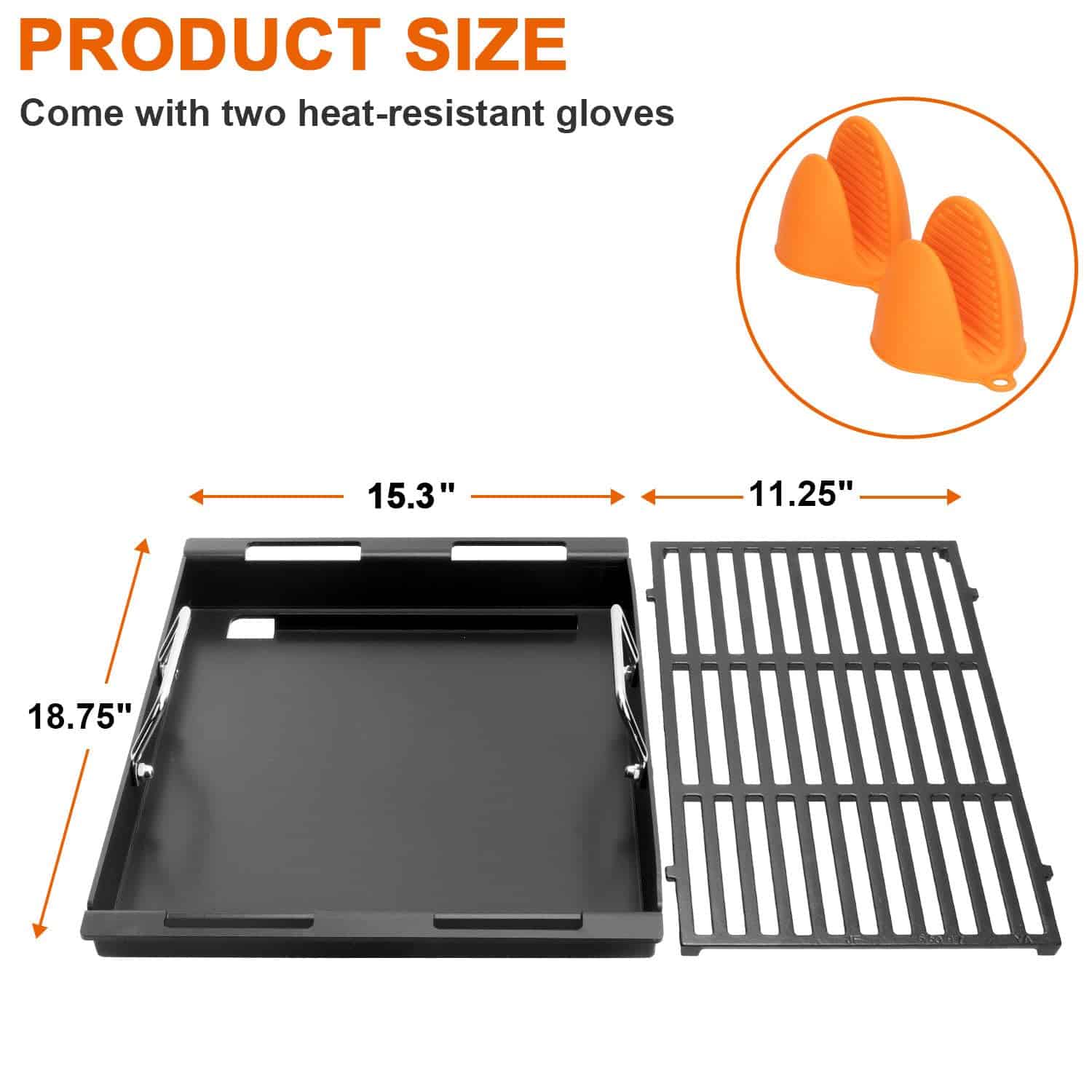 Insertos y Parrilla para Plancha de Cocina Upgrade para - Imagen 3