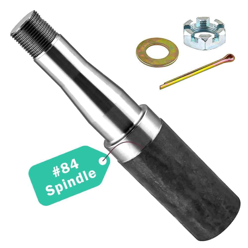 JADODE Eje del Remolque Husillo 84 para 3500 lbs 1-3/4", se