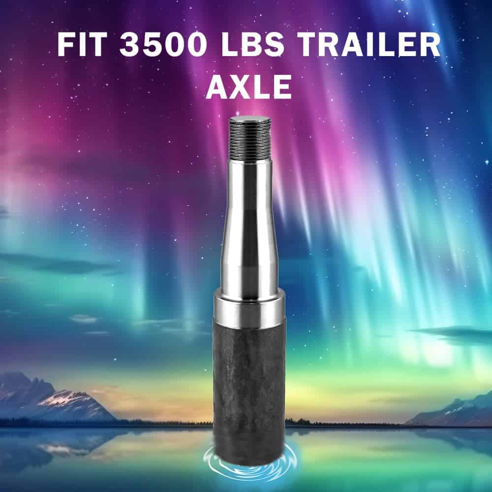JADODE Eje del Remolque Husillo 84 para 3500 lbs 1-3/4", se - Imagen 6