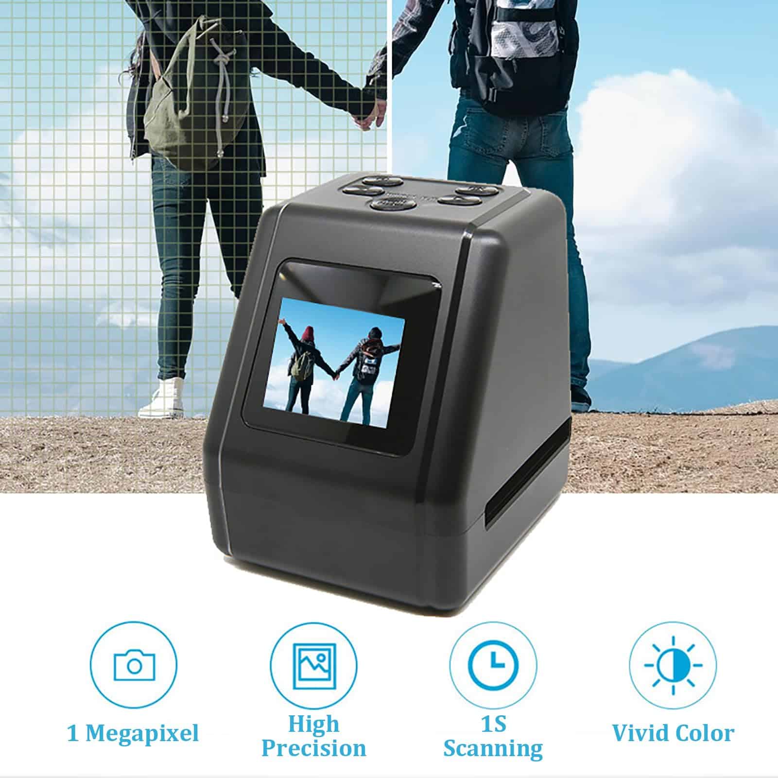 Escáner de Negativos de Película Mini Digital Escáner de - Imagen 8