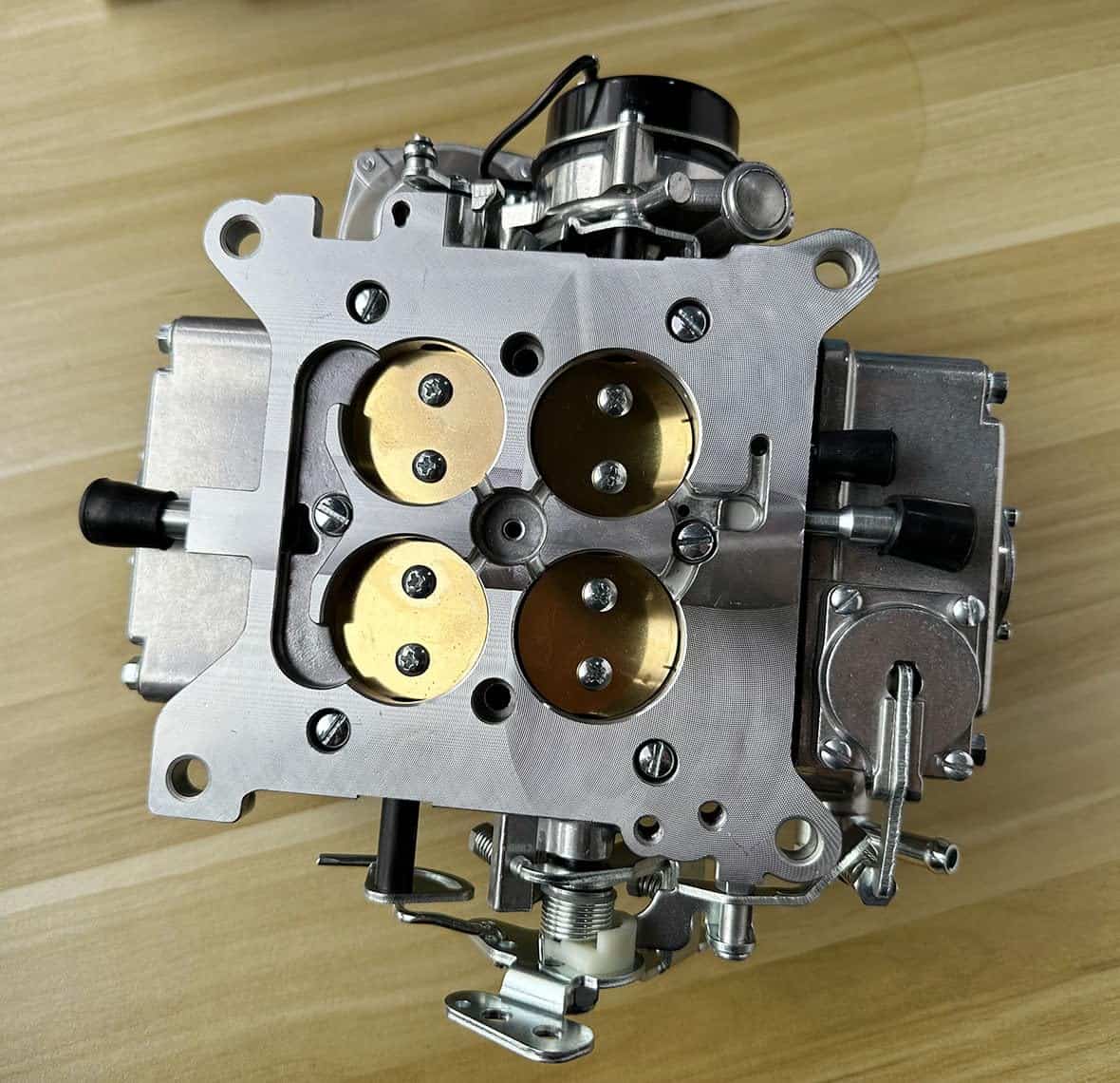 Carburador de 4 gargantas de 600CFM Reemplaza Holley 4160 - Imagen 5