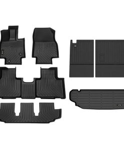 Set de tapetes para piso, forro para maletero y forro para