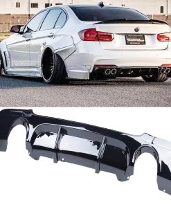 ECNEREFERR Parachoques Trasero Labio Compatible con 2008 09