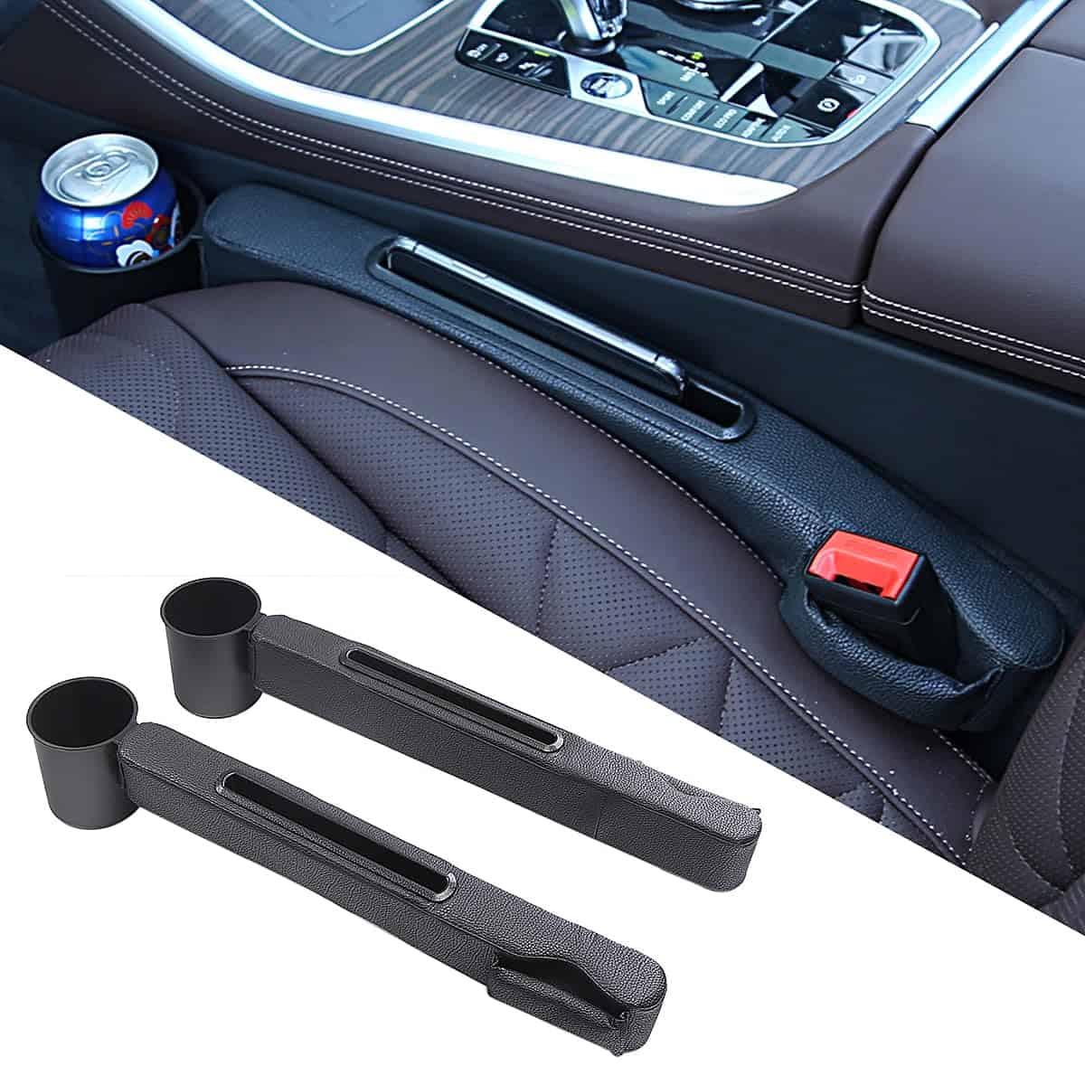 RAKSONIC 2 Paquete Relleno de Espacio para Asiento de Coche