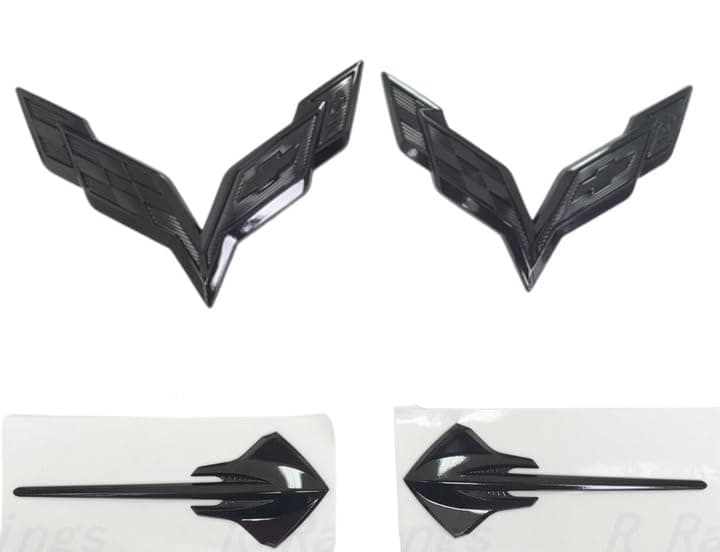 Emblema delantero y trasero de Corvette C7 2014-2019 y - Imagen 3