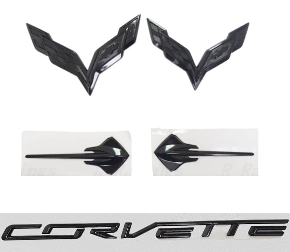Emblema delantero y trasero de Corvette C7 2014-2019 y - Imagen 7
