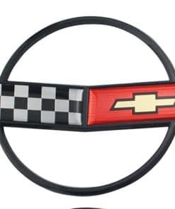 Emblema de Capó Delantero 3D con Bandera Cruzada para