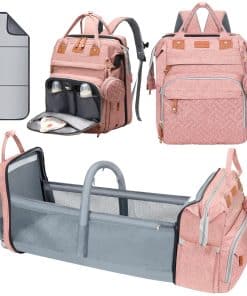 Mochila Pañalera Shengmeister, Esenciales para Bebés,