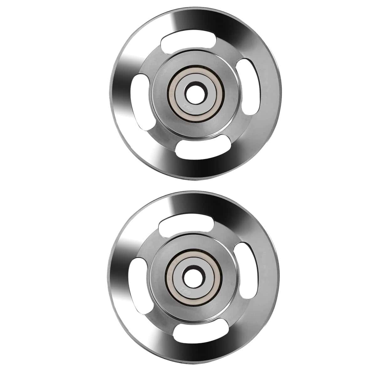 2 Pcs Rueda de Polea de Aluminio, Rueda de Polea de Cable - Imagen 7