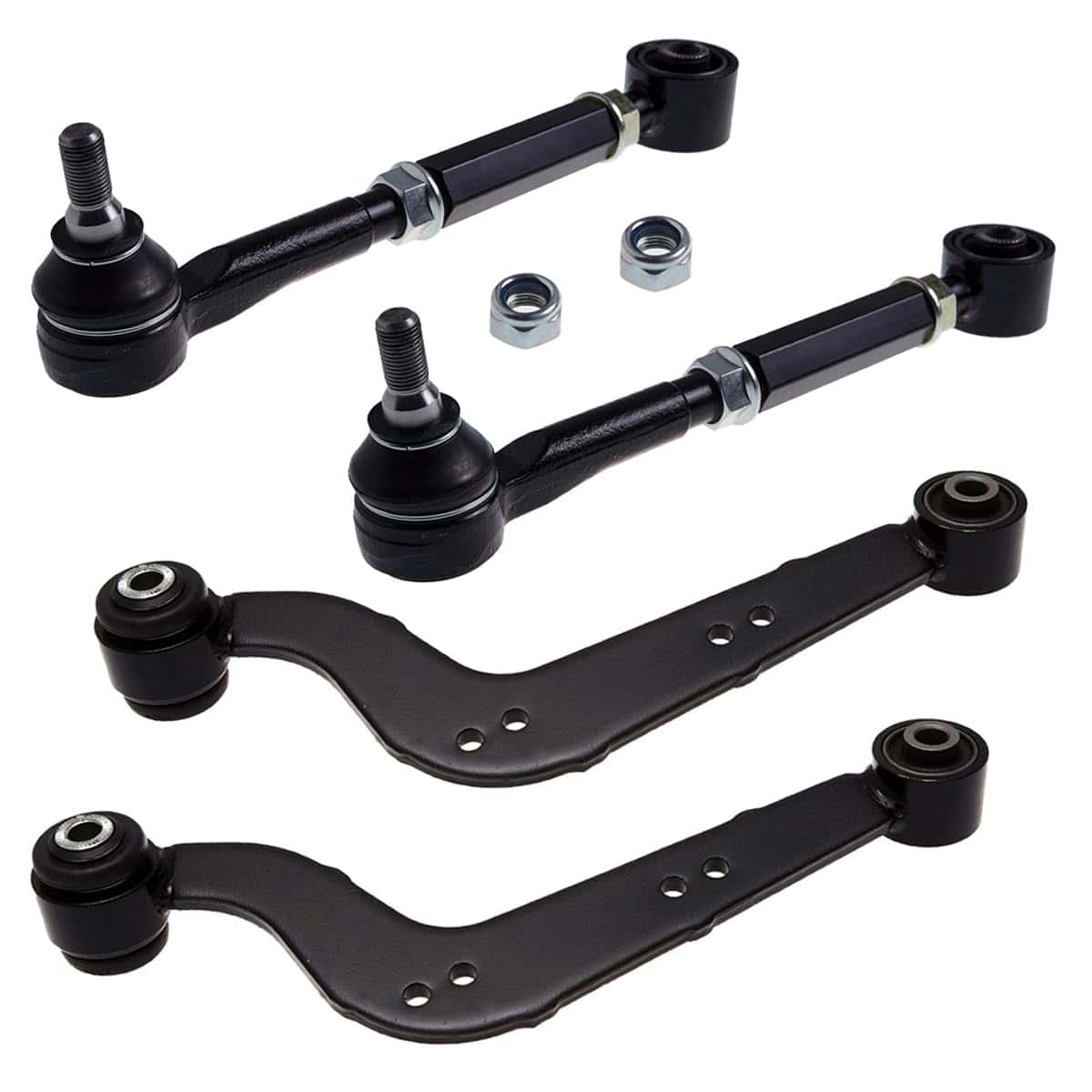 AUQDD 4Pc Suspensión Brazo de Control Trasero