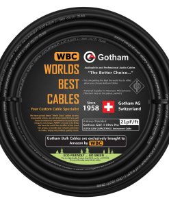 WORLDS BEST CABLES Gotham GAC-1 Ultra Pro (Negro) - Cable