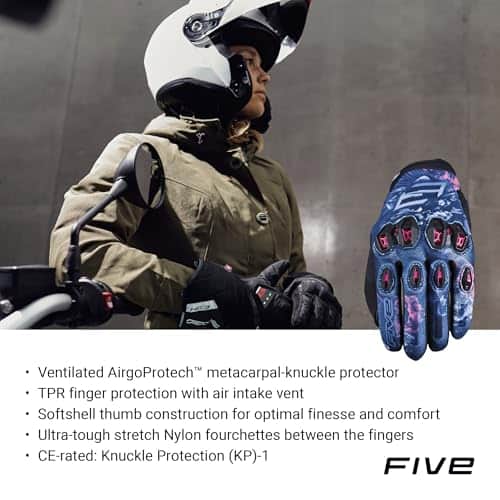 Guantes de moto FIVE GLOVES Stunt EVO 2 -Negro - Imagen 5