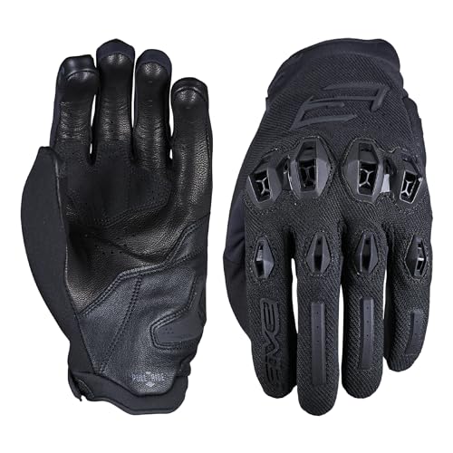 Guantes de Moto FIVE GLOVES Stunt EVO 2 -Negro