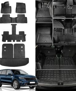 Tapetes de Piso Compatible con Kia Sorento 2021-2024 2025