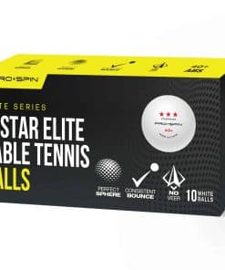 Pelotas de Ping Pong PRO SPIN 3 Estrellas � Paquete de 10 |
