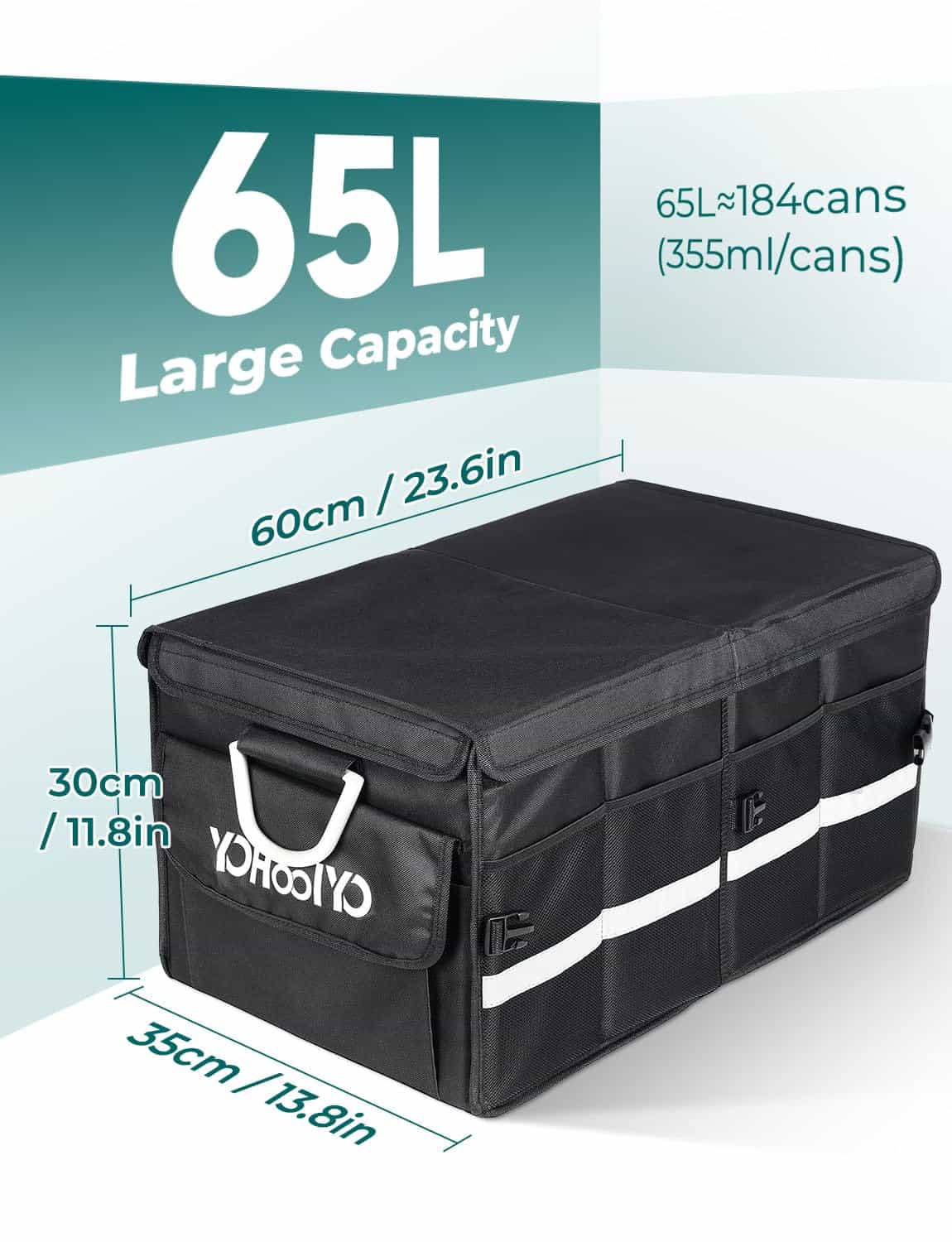 Organizador de maletero de coche YOHOOLYO con nevera Bolsa - Imagen 5