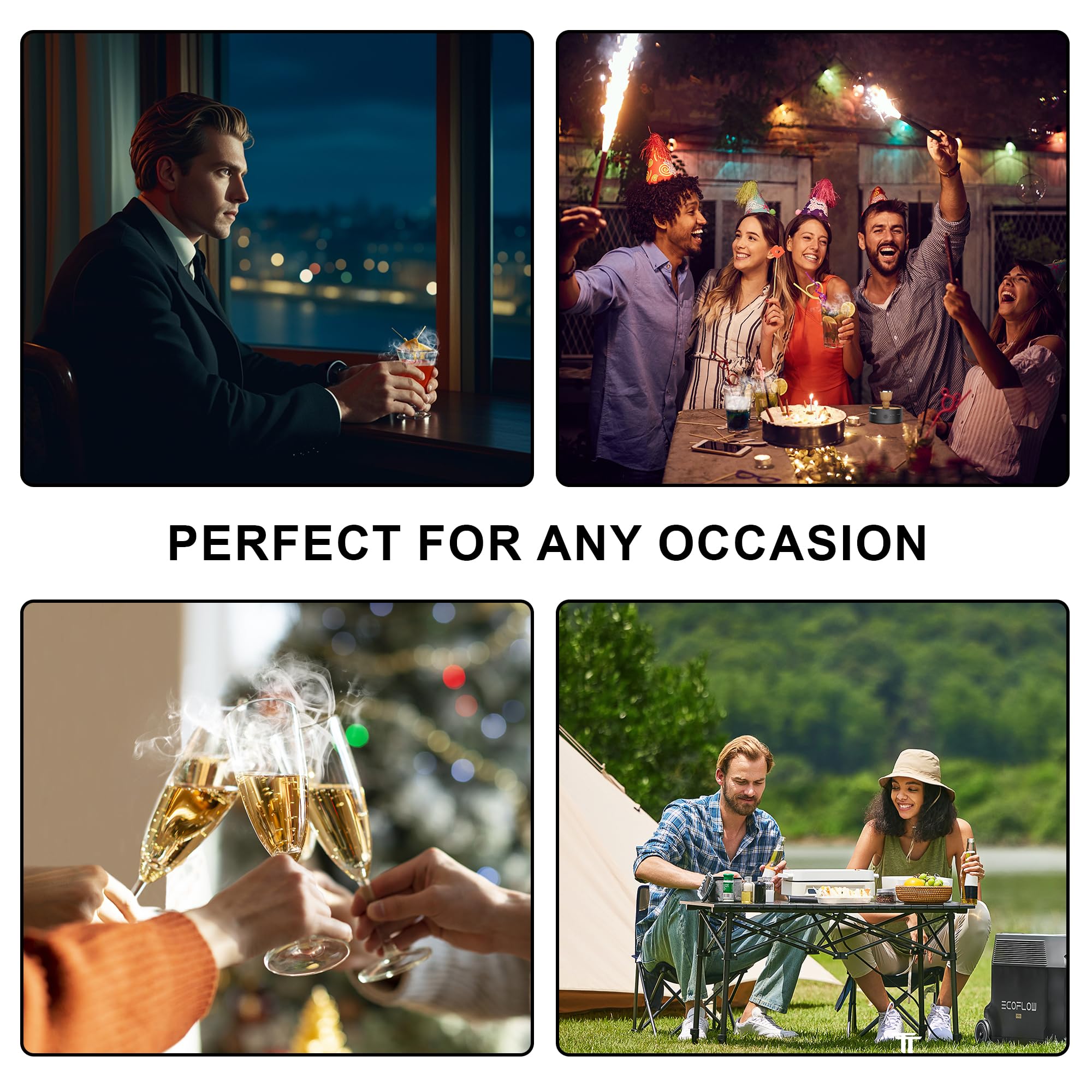 Kit de ahumador para whisky con antorcha - Kit de ahumador - Imagen 7