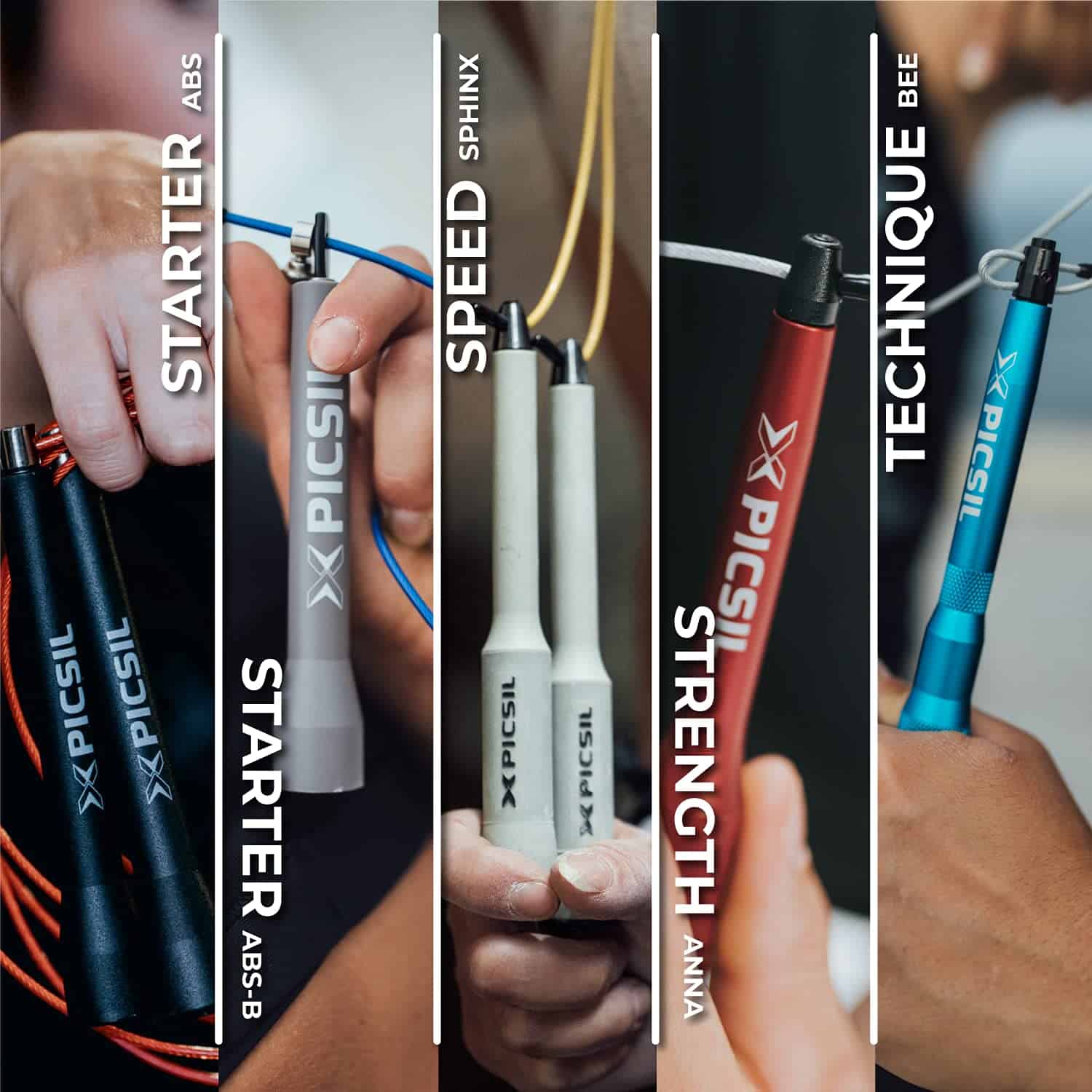 Cuerda PICSIL Sphinx, Cuerda de Salto 360� con Sistema de - Imagen 7