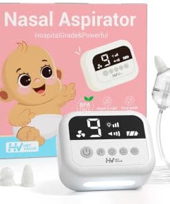 Aspirador nasal para bebé HEYVALUE, succionador -White