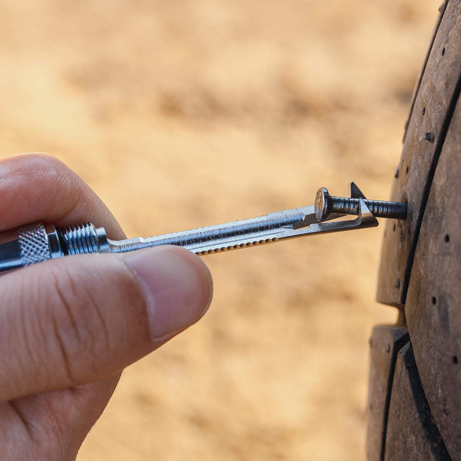 Kit de Reparación de Neumáticos Compacto para -Plata - Imagen 6