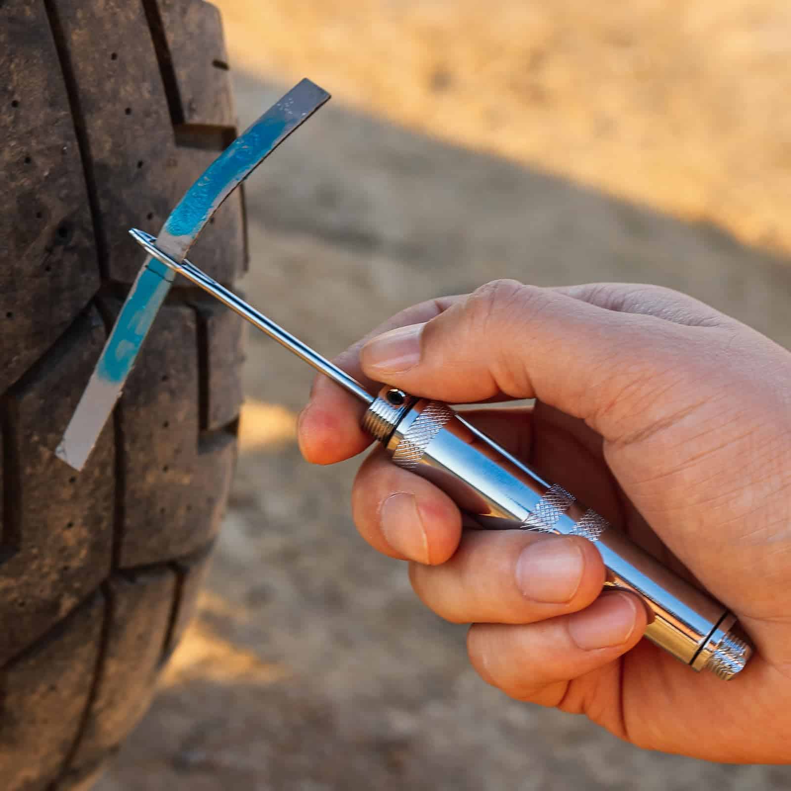 Kit de Reparación de Neumáticos Compacto para -Plata - Imagen 5