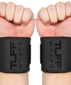 TuffWraps 16" Correas de Muñeca para Gimnasio - Sin Lazos