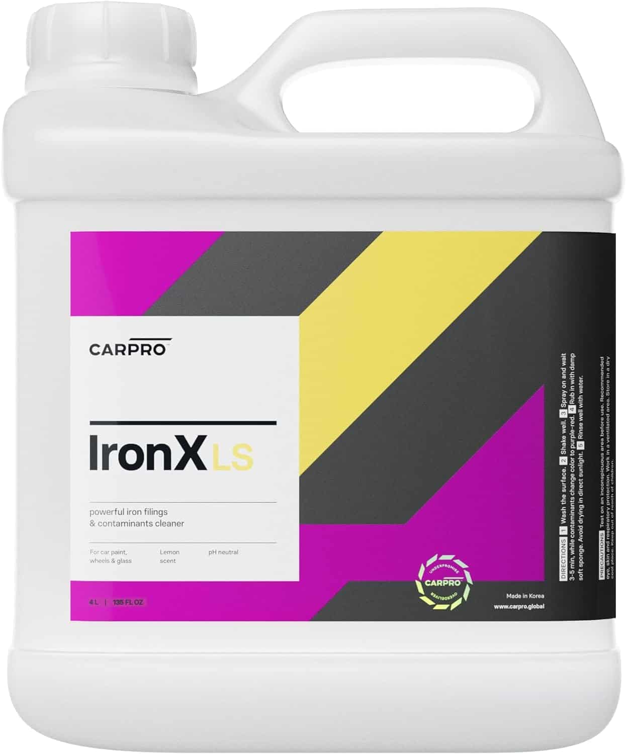 Removedor de Hierro CARPRO IronX: Aroma a Limón - Detiene