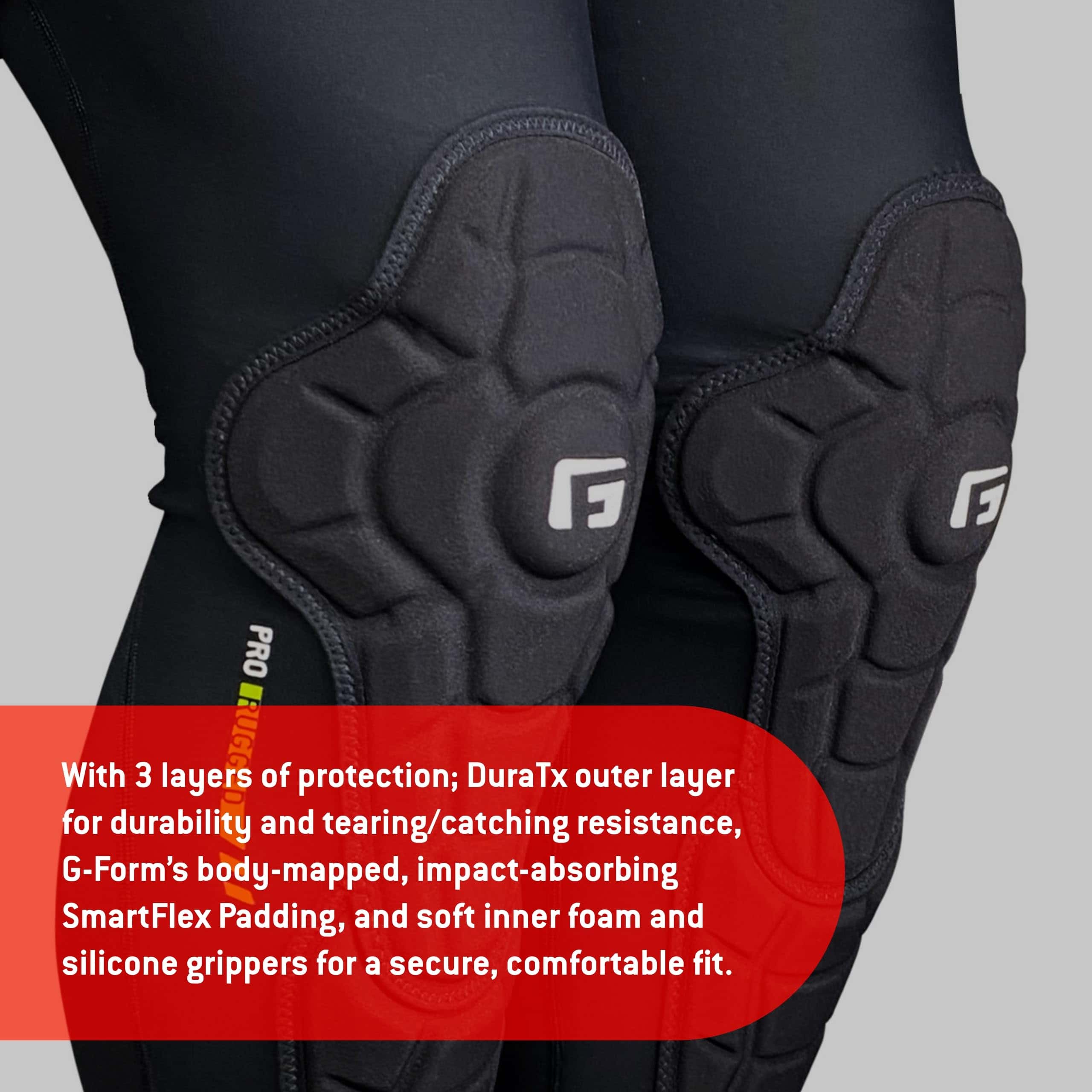 Rodilleras con protector de tibia G-Form Pro-Rugged 2 - - Imagen 6