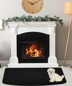 Tapete para Chimenea Tekmio, Resistente al Fuego de 24 x 42