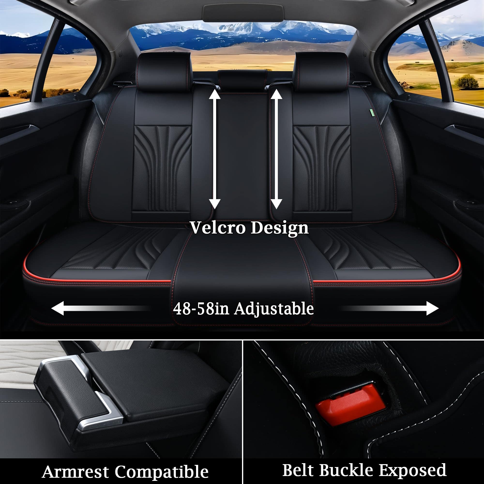 Juego Completo de Fundas de Asiento FLORICH para Autos, 5 - Imagen 5