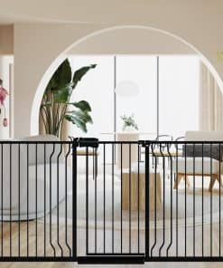 Puerta de Seguridad para Bebés Extra Ancha Ajustable de
