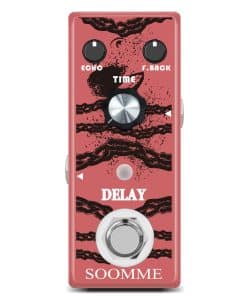 Pedal de Retardo para Guitarra SOOMME Retardo Analógico