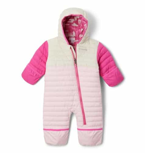 Columbia Pelele Reversible Powder Lite II para Bebé, Rosa - Imagen 4
