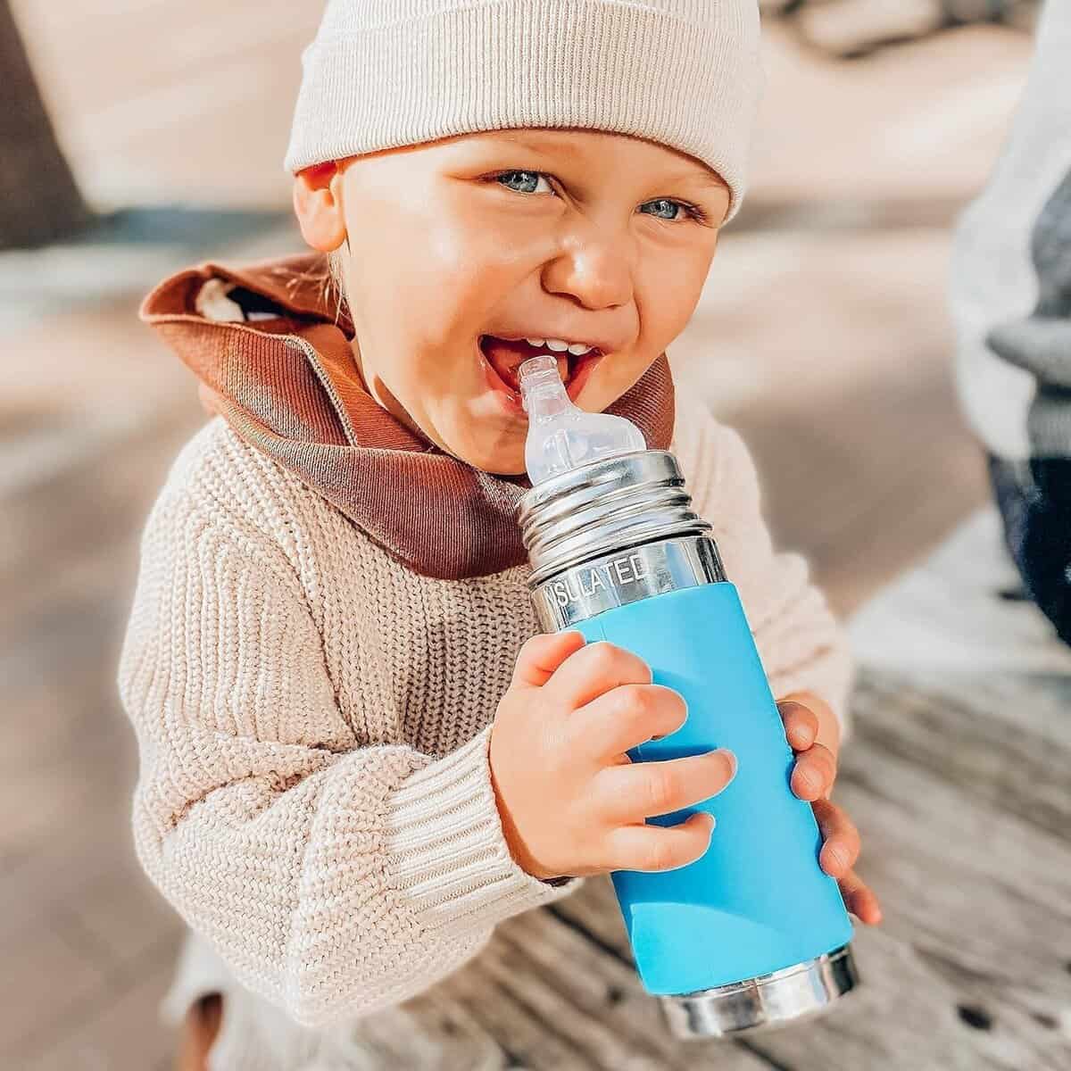 Botella Térmica Pura Kiki 9oz/260ml con Manga de Silicona, - Imagen 7