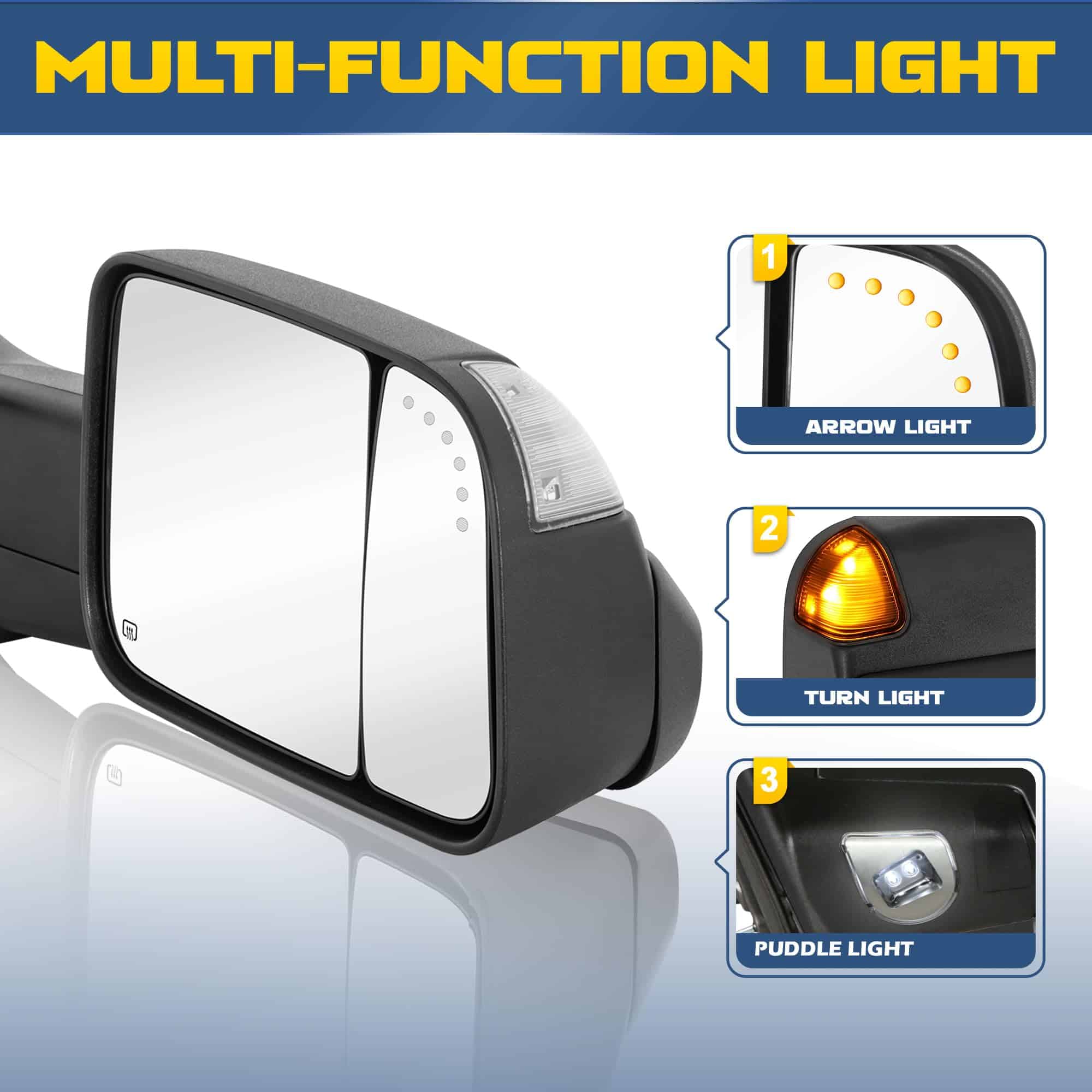Espejo de remolque con calefacción eléctrica Power - Imagen 4