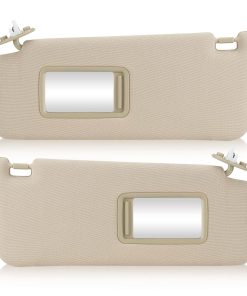 Visera solar beige izquierda del conductor y derecha del