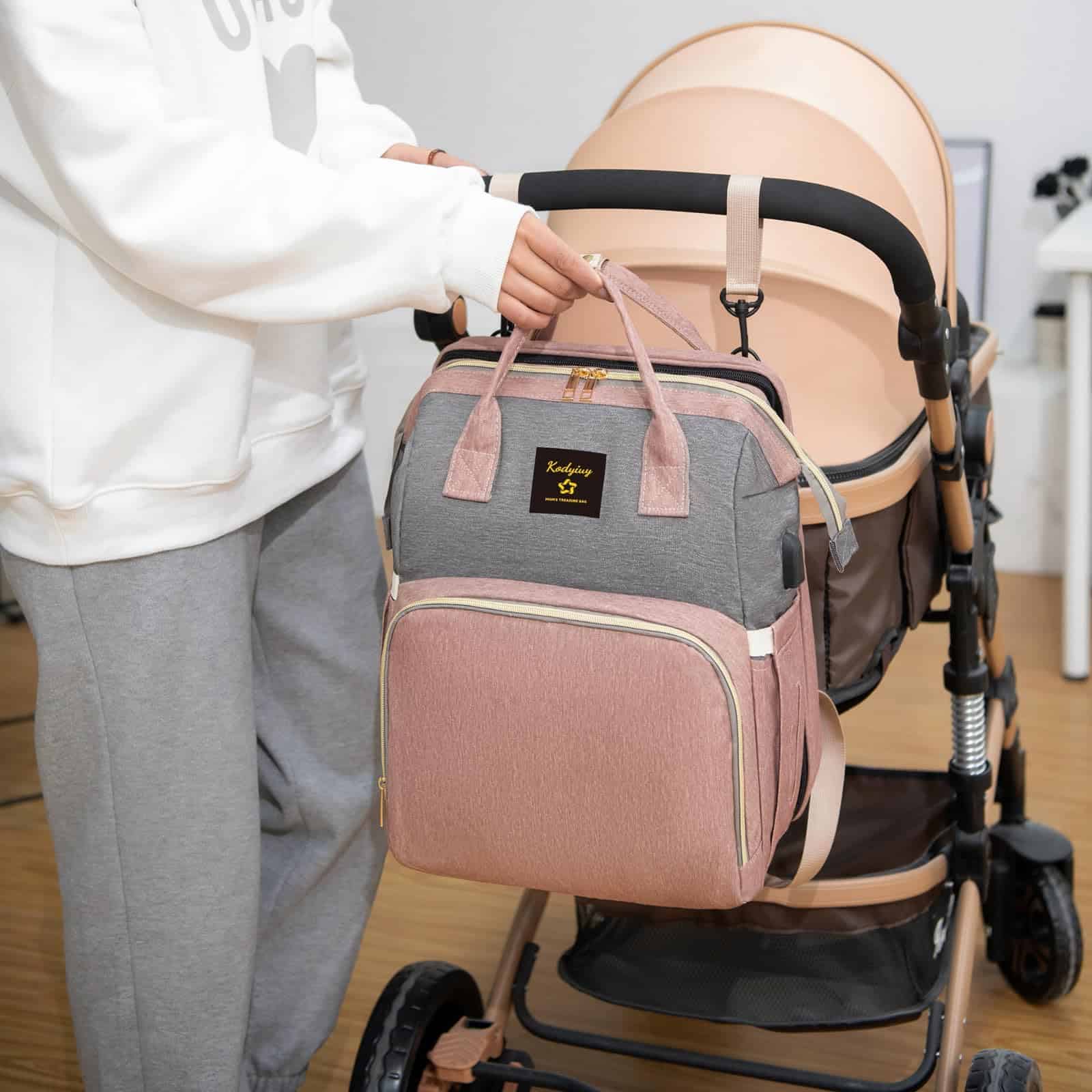 Mochila de Pañales, Bolso de Pañales para Bebé, Bolso - Imagen 9