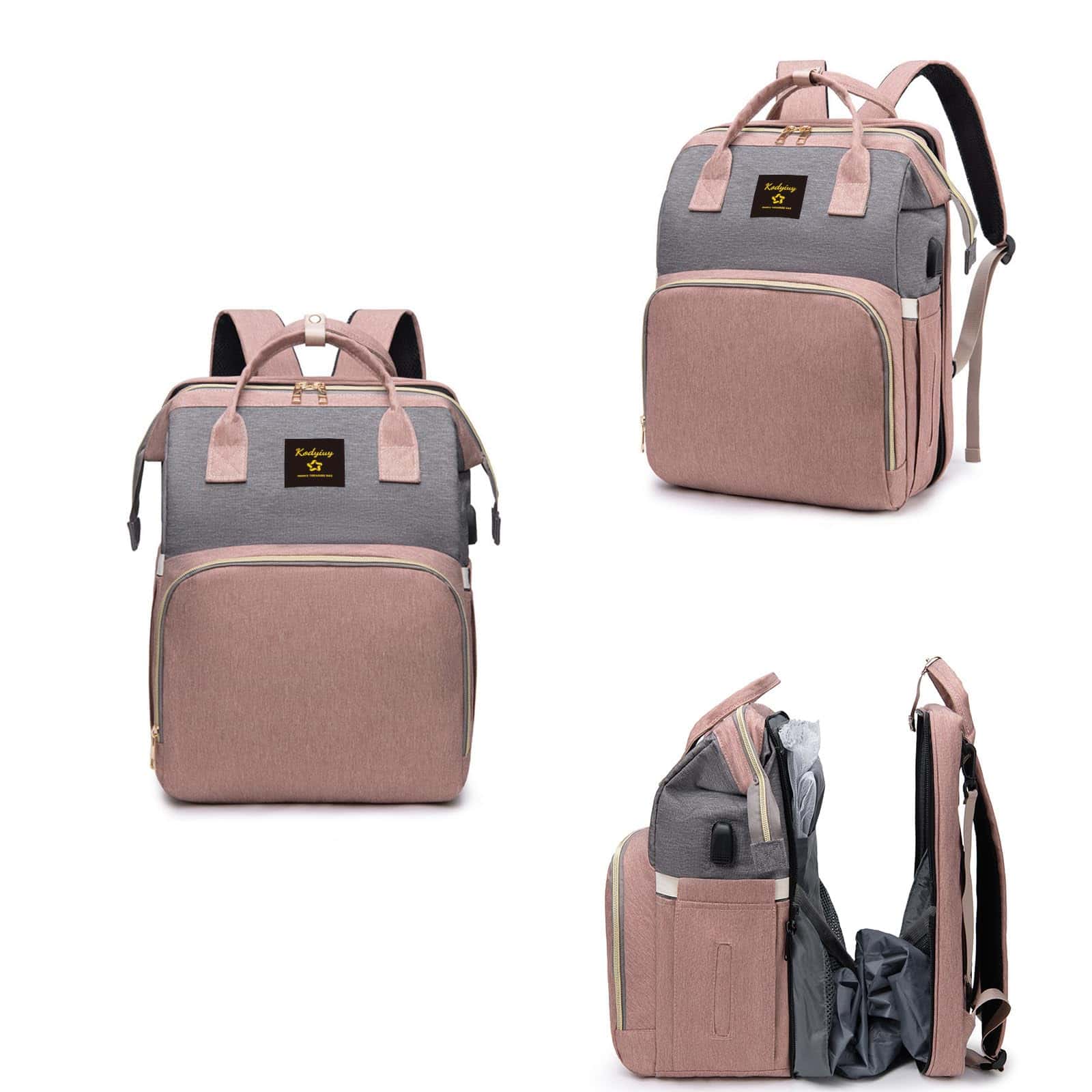 Mochila de Pañales, Bolso de Pañales para Bebé, Bolso - Imagen 8