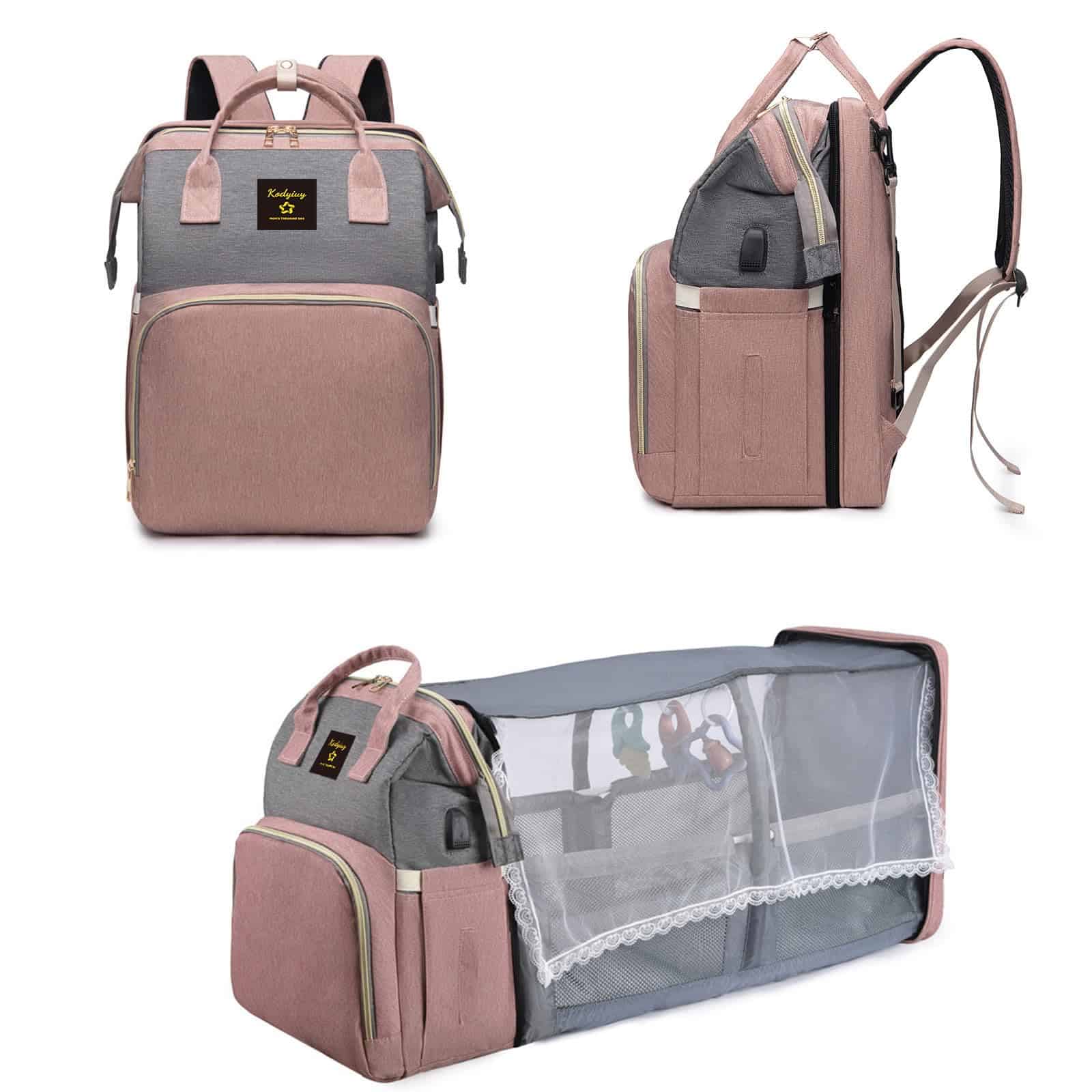 Mochila de Pañales, Bolso de Pañales para Bebé, Bolso