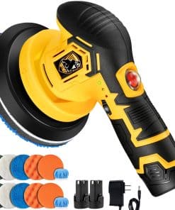 Pulidora inalámbrica para automóviles, pulidora de 6