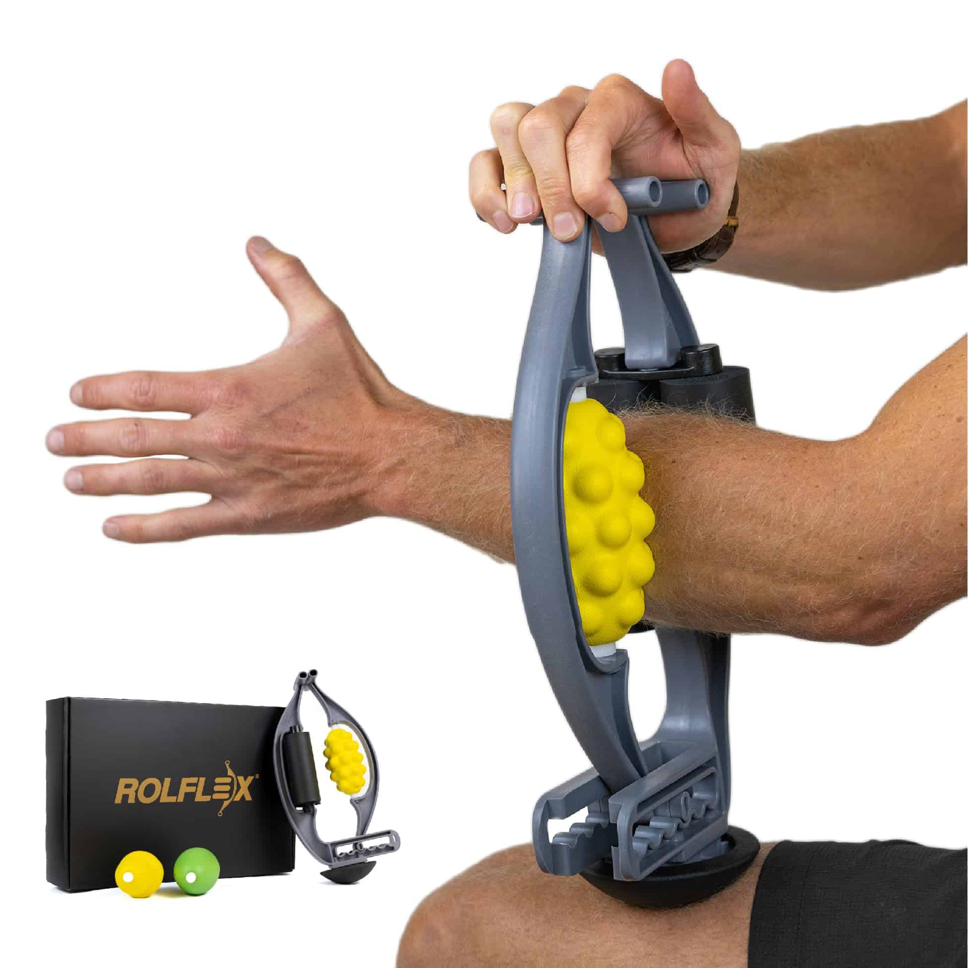 Rolflex The Massage Combo – Rodillo 3 en 1 para Tejido