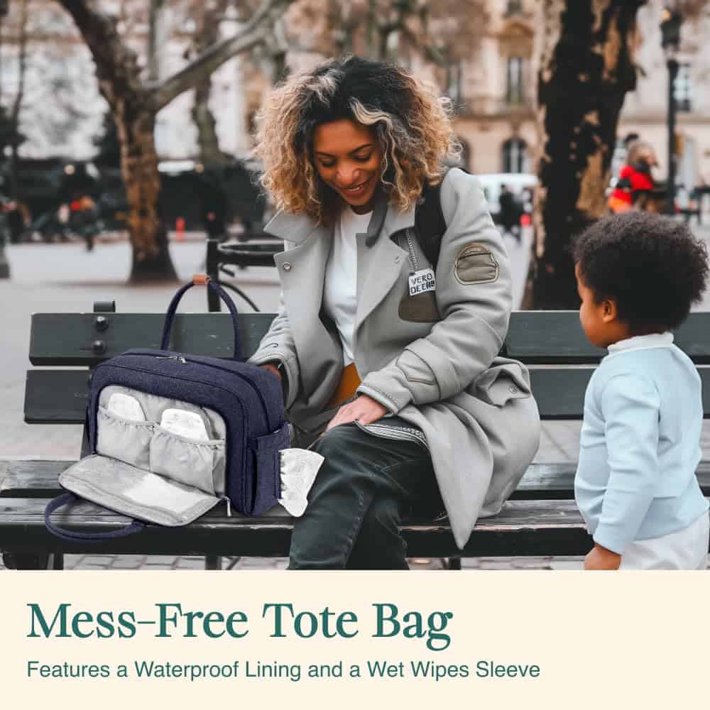 Bolso de Pañales WelaVila Messenger, Bolsos de Bebé Estilo - Imagen 3