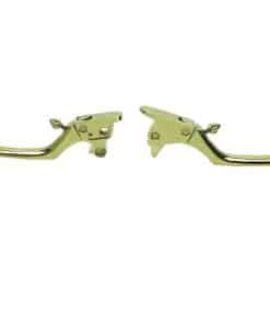 Maneta de Control de Freno y Embrague Ajustable Dorada