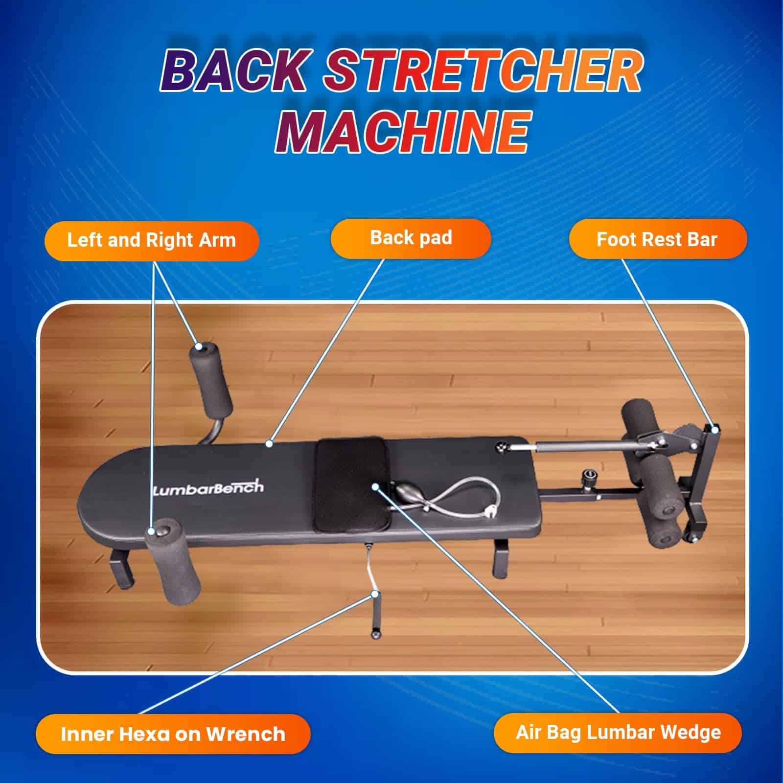 Mesa de Descompresión Lumbar por Lumbar Bench - Mesa de - Imagen 5